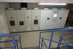 Schaltschrank Zentrale 2x Steuerschränke