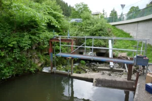 Wasserfassung Peltonturbinen Gütenbach
