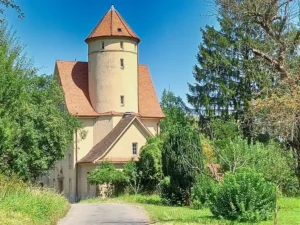 Wasserkraftwerk Dettingen Wasserschlössle Historisches Wasserkraftwerk Wasserschlössle in Dettingen unter Teck